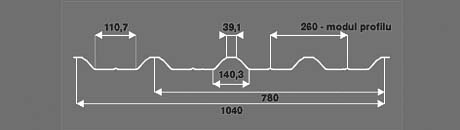 Trapezoidal sheets